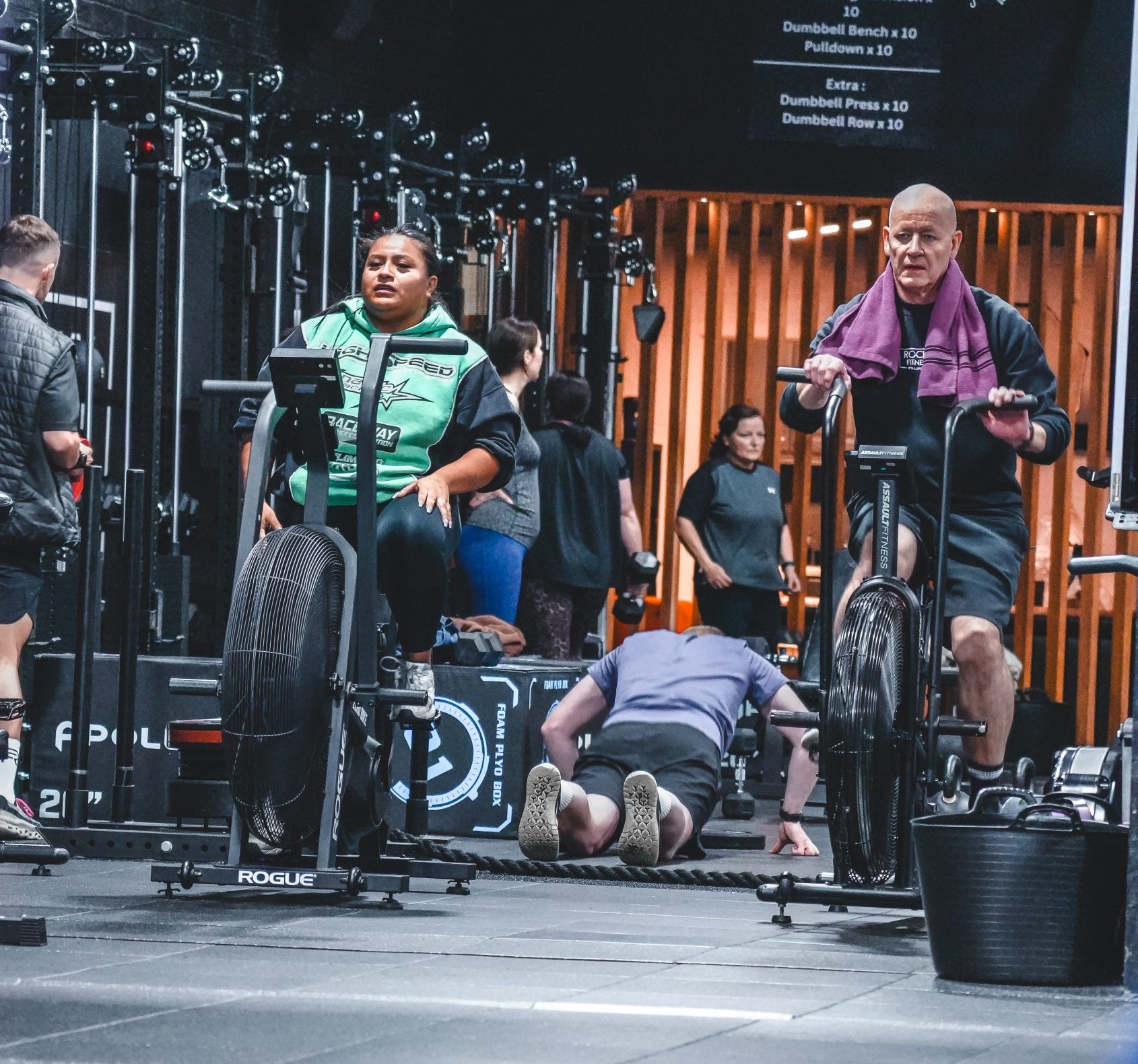 Personal Training Clients Getting Fitter