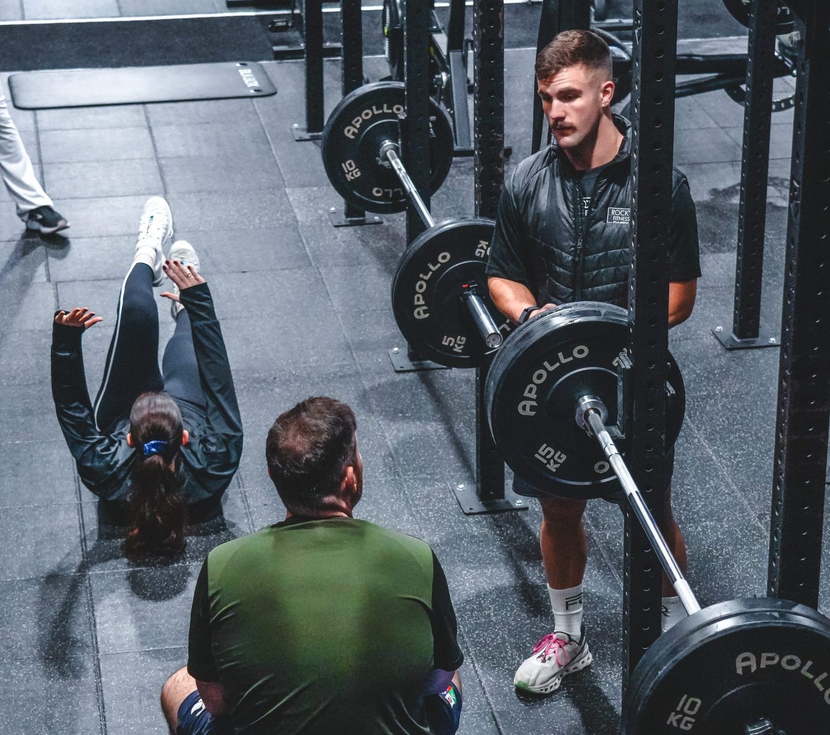 Personal Training Clients Working Hard